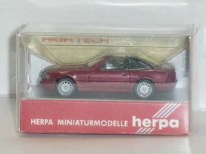 ☆1/87 herpa Mercedes-Benz 500SL facelift metallic 赤茶