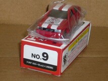 トミカ30周年限定品 No.9 トヨタ カローラレビン AE86 白/赤_画像3