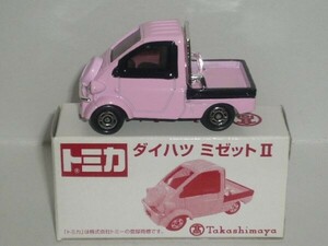 トミカ Takashimaya ダイハツ ミゼットⅡ ピンク