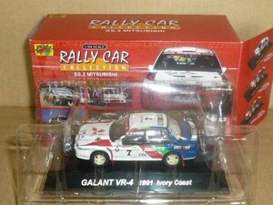 CM’s 1/64ラリ-SS.2ミツビシギャランＶＲ－４ 1991 Ivory Coast ホイール黄ばみ有り