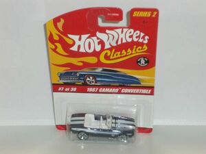 △HotWheels Classics 2-7 1967 CAMARO CONVERTIBLE 紺