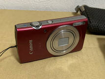 Canon コンパクトデジタルカメラ IXY180 キャノン デジカメ 充電器・SDカード・メッシュケース・ストラップ付き(245901)_画像4