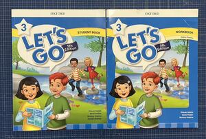 ★レッツゴー　レベル3 英語★　LET'S GO Level3 5th EDITION Student Book & Work Book