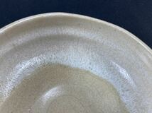 【福蔵】萩焼 平茶碗 在銘 茶道具 抹茶碗 径14cm_画像6