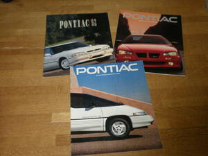 1990 год ~1993 год Pontiac обобщенный 3 пункт 