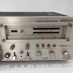 ●マランツ SD6000 ステレオ カセットデッキ marantz stereo cassette deck オーディオ 音響機器 B978の画像2