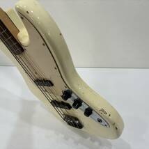 ●スクワイヤー ジャズベース Squier ホワイト スクワイア バイ フェンダー シリアルNo.CY99079515 JAZZ BASS 弦楽器 B991_画像9