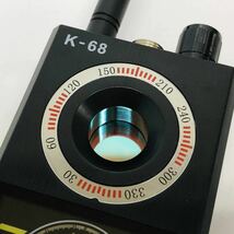●RF DETECTOR K-68 盗聴器発見器 インテリジェットセンサー safety protection セキュリティ 防犯対策 S3043_画像5