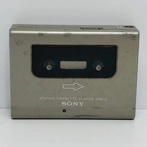 ●ソニー WM-2 カセットウォークマン SONY WALKMAN ポータブルカセットプレーヤー オーディオ 音響機器 STEREO CASSETTE PLAYER S3045