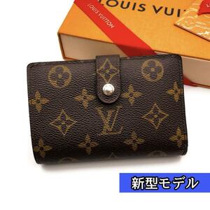 LOUIS VUITTON 新型モデル ルイヴィトン モノグラム ヴィエノワ 折り財布 05 M61674