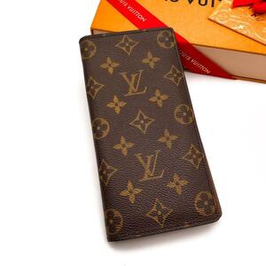 LOUIS VUITTON ルイヴィトン モノグラム ポルトフォイユ ブラザ 長財布 M66540