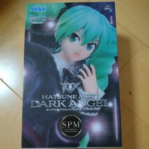 （一番安い送料、定形外ビニール袋のみ510円）初音ミク スーパープレミアムフィギュア“ 初音ミク 堕悪天使 ”【送料は説明文にて】同梱可_画像1