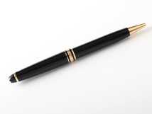 E17445 美品 MONTBLANC モンブラン Meisterstuck マイスターシュテュック ボールペン ブラック×ゴールド 筆記確認済み 筆記用具 文房具_画像2