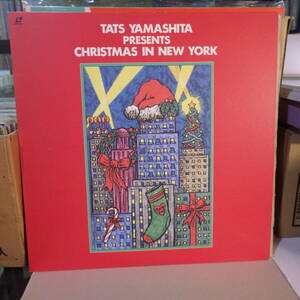 LD【中古品】山下達郎　CHRISTMAS IN NEW YORK　TATS YAMASHITA クリスマス・イン・ニューヨーク レーザーディスク