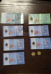 外国紙幣　マレーシア　リンギット