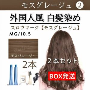 スロウカラー 白髪染め スロウマージ【ヘアカラー ホワイトブリーチ アディクシー プリミエンス ムラシャン オキシ同梱割有】