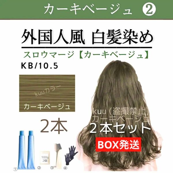 スロウカラー 白髪染め スロウマージ【ヘアカラー ホワイトブリーチ アディクシー プリミエンス ムラシャン オキシ同梱割有】