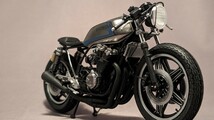 ホンダCB750Fカスタムチューンカフェスタイル1/12完成品_画像10