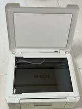 中古 エプソン EPSON カラリオ EP-808AW インクジェットプリンター インクジェット複合機 プリンター ホワイト 箱　インク付_画像7