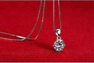 [2022 summer new work / factory special order goods / stock barely / free shipping ]1.0ct brilliant establish nail pendant C*B
