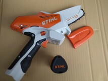 STIHL ☆ スチール ガーデンカッター GTA26 バッテリー チェンソー チェーンソー_画像3