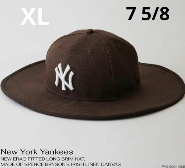 NEW ERA FITTED LONG BRIM HAT YANKEES NEW ERA JOURNAL STANDARD Hat