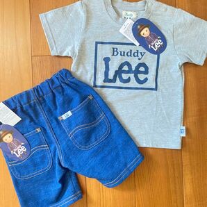 新品未使用タグ付きbuddyLee Tシャツとパンツセット　80サイズ90サイズ