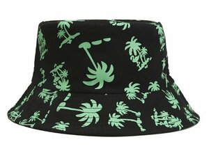  new goods * bucket hat safari hat cocos nucifera black / green * special price 