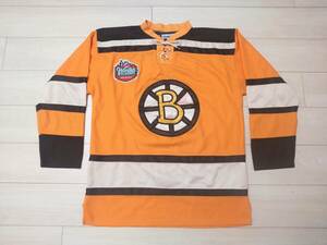 ★カナダ製　NHL　ボストン・ブルーインズ　Boston Bruins　アイスホッケージャージ　★オーセンティック　★リーボック製