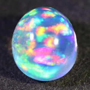 最高級&遊色抜群!!1.980ct 天然ウォーターオパール メキシコ＜裸石 ルー