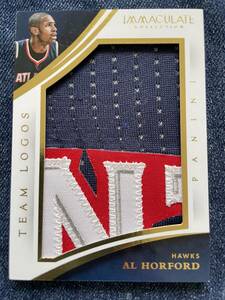 PANINI★2014-15 IMMACULATE COLLECTION★Al Horford★TEAM LOGOS★デカパッチ Patch /14 「NT」