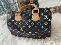 ルイヴィトン マルチカラースピーディ LouisVuitton_画像4