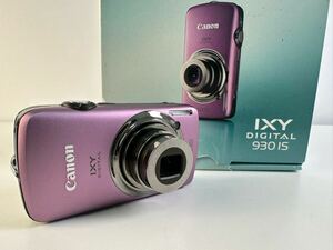 【5/76ES】Canon キャノン デジタルカメラ IXY 930 IS デジカメ 動作確認済