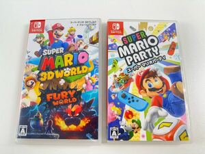 [5/74E]Nintendo Switch switch soft Mali pa Mario party super Mario 3D WORLD world operation not yet verification 