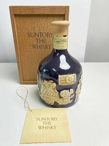 [5/19ES]SUNTORY THE WHISKY Suntory whisky Special class old sake cork breaking equipped tree box attaching 760ml unopened 