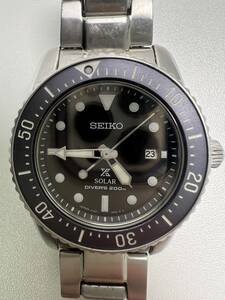 【5/16ES2】SEIKO プロスペックス ダイバーズ ソーラー 200mm 腕時計 稼働 