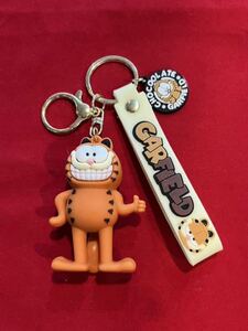 * postage 185 jpy * Garfield figure key holder B2* key ring key chain american miscellaneous goods character American Comics Lowrider 