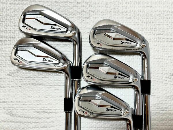 [期間限定値下げ]ダンロップ SRIXON ZX5 アイアン #6-PW(5本) n.s.PRO950GH NEO ◆中古品◆