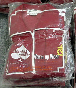 * Dubey Star Derby Star. jersey ( gym uniform | gym uniform | physical training put on )* dark red color * unused new goods sack entering *