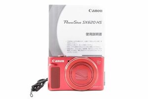 【ジャンク】キャノン Canon SX620 レッド #3393A725