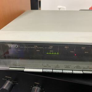 通電OK AMラジオOK！ TORIO トリオ KT-990 AM-FM STEREOTUNER ステレオチューナー ジャンク品の画像3