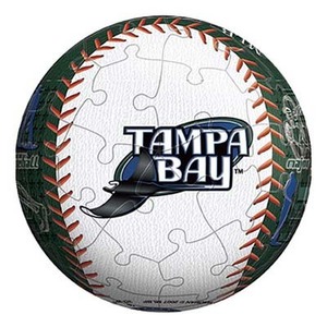 2003-312 60ピース 立体パズル 廃盤 ジグソーパズル☆タンパベイ・レイズ Tampa Bay Rays TB