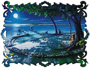 Art hand Auction 07-1004+41-22 2 pieces Discontinued Jigsaw Puzzle KAGAYA Yosuke Kagaya Serenity 752 pieces + Stargazing Journey 500 pieces, toy, game, puzzle, Jigsaw Puzzle