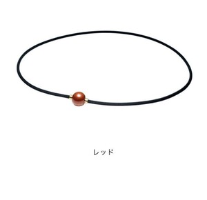 【 レア 限定色 】 ファイテン メタックス ミラーボール レッド ネックレス 45cm