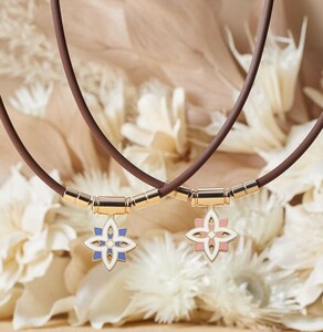 [ ultimate beautiful goods limited goods sale end hard-to-find ]ko Ran toteTao necklace slim BLOOM Bloom M 43cm