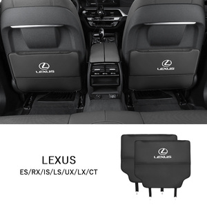Lexus ES/RX/IS/LS/UX/LX/CT Seatバック キックガード Black 2点set ｜ New item・未使用