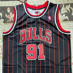 NBAシカゴ・ブルズのロッドマンユニホーム（XL）