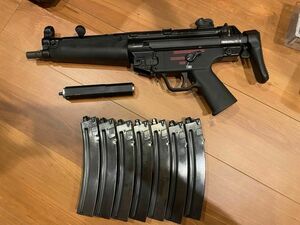 再出品　ジャンク　部品取りSYSTEMA PTW TW5 某ショップ製カスタム改　vfcスチールプレス外装　発射不可です！