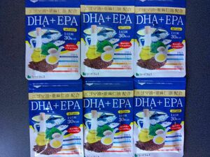 送料無料 約6ヶ月分（約１か月分×6袋） エゴマ油・亜麻仁油配合 DHA+EPA オメガ3系α-リノレン酸 シードコムス