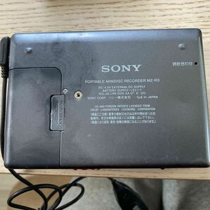 ★SONY ソニー ポータブルMDレコーダー MZ-R3 ＭＤウォークマン WALKMAN 動作良好 送料無料 おまけ付き（DISK2枚）★の画像5